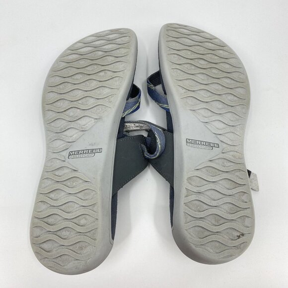 Merrell District Mendi Storm Gray Thong Sandals Flip Flops Womens 11 - Picture 6 of 6